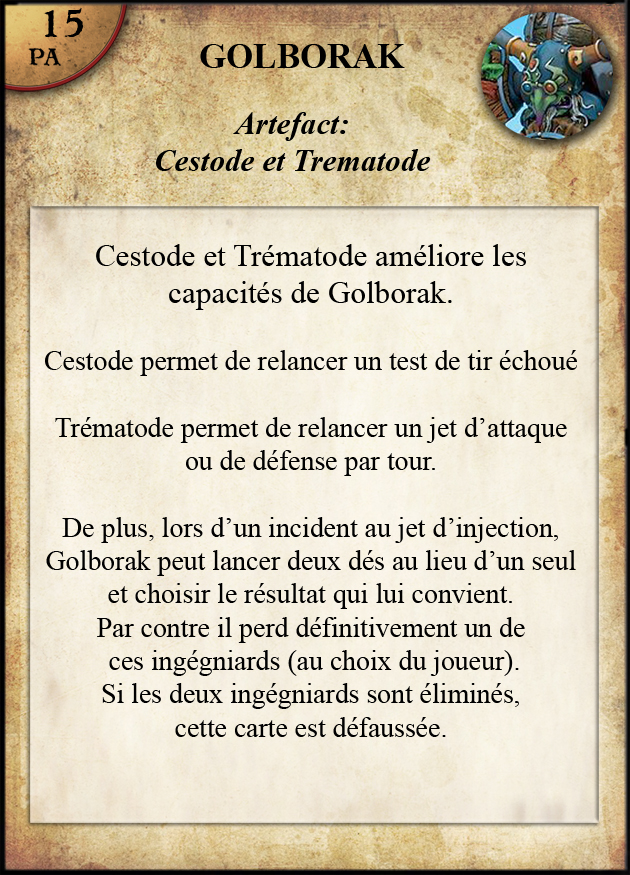 Cestode et Trématode